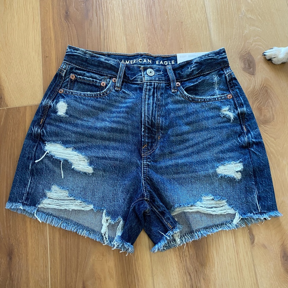 American Eagle High Waisted shorts Size 0
